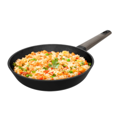 Poêle à frire 24 cm Cecotec noire induction