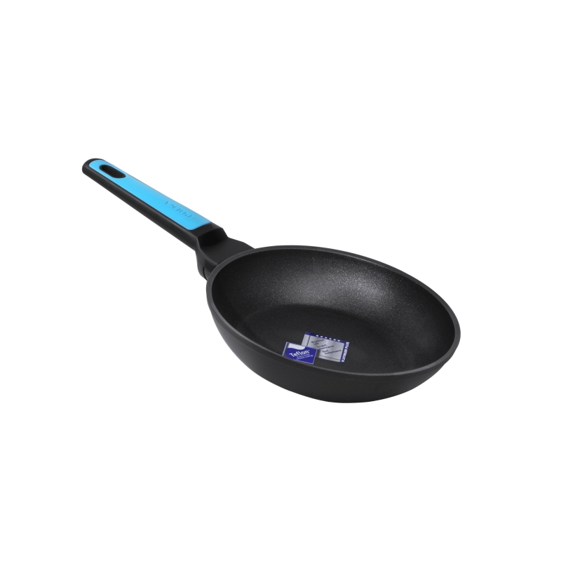 Poêle à frire 22 cm antiadhésive Cecotec noir et bleu