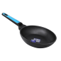 Poêle à frire 22 cm antiadhésive Cecotec noir et bleu