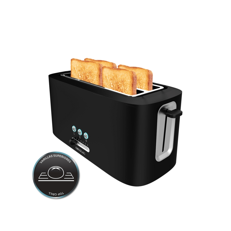 Grille-pain Cecotec Toast and Taste 16000 noir Grille-pain Cecotec Toast and Taste 16000 noir