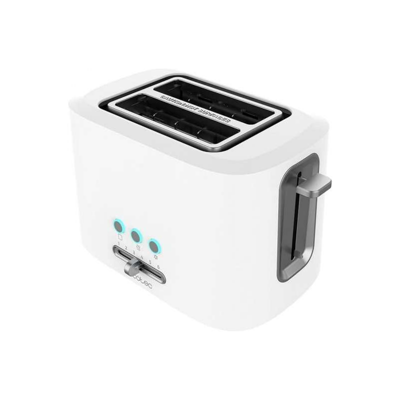 Cecotec Toast & Taste 9000 Grille-pain double blanc Cecotec Toast & Taste 9000 Grille-pain double blanc