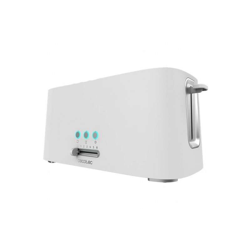 Cecotec Toast & Taste 16000 Grille-pain blanc 1630W Cecotec Toast & Taste 16000 Grille-pain blanc 1630W