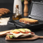 Appareil à sandwichs 3 en 1 Cecotec Rock'nToast 1000 noir