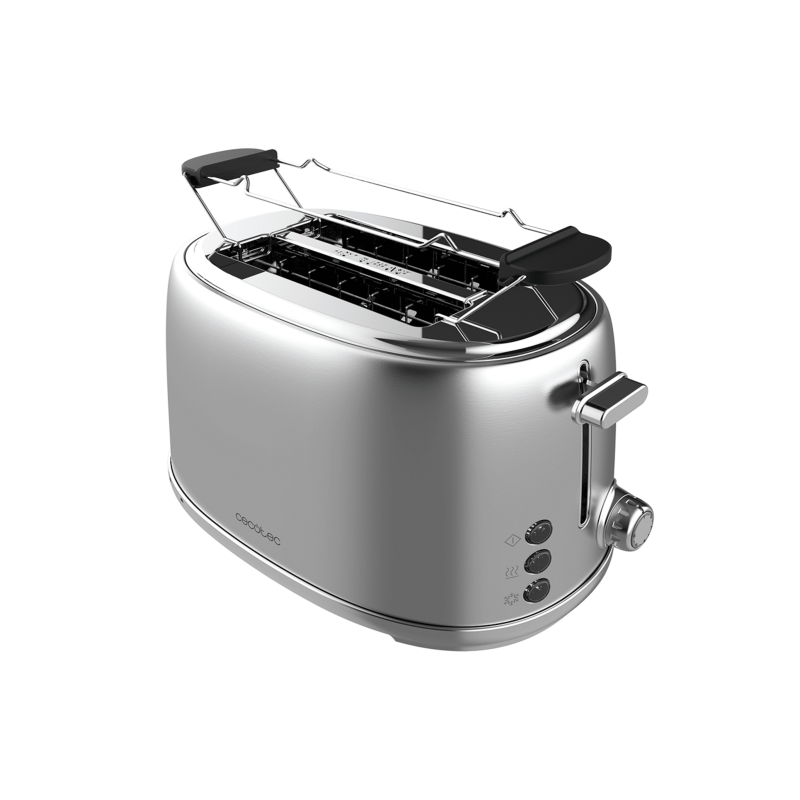 Grille-pain Cecotec Toast and Taste 1000 acier deux fentes