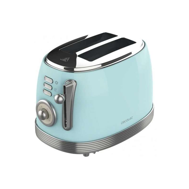 Grille-pain électrique Cecotec Toast & Taste 800 bleu clair