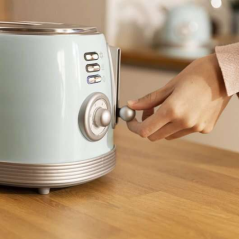 Grille-pain électrique Cecotec Toast & Taste 800 bleu clair
