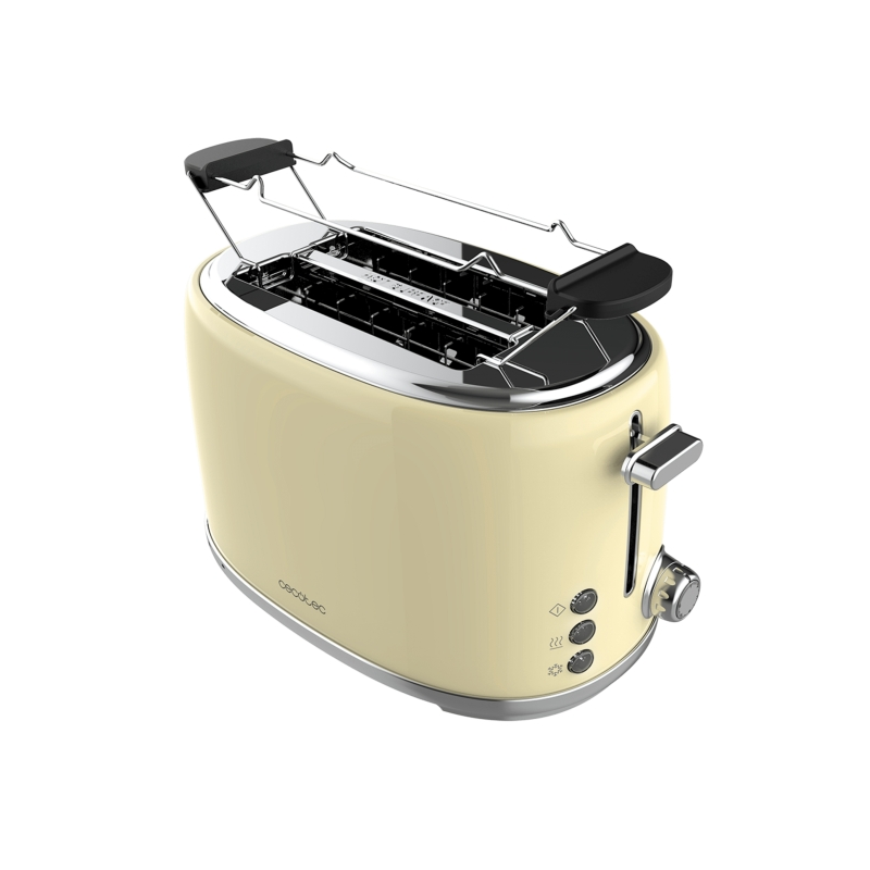 Grille-pain 2 fentes Cecotec Toast and Taste 1000 beige Grille-pain 2 fentes Cecotec Toast and Taste 1000 beige