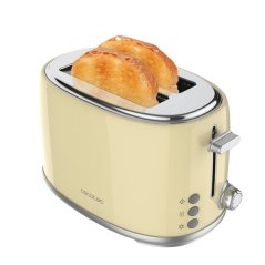 Grille-pain 2 fentes Cecotec Toast and Taste 1000 beige