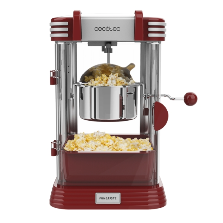 Machine à pop-corn rouge Cecotec