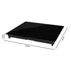 plaque induction encastrable noire