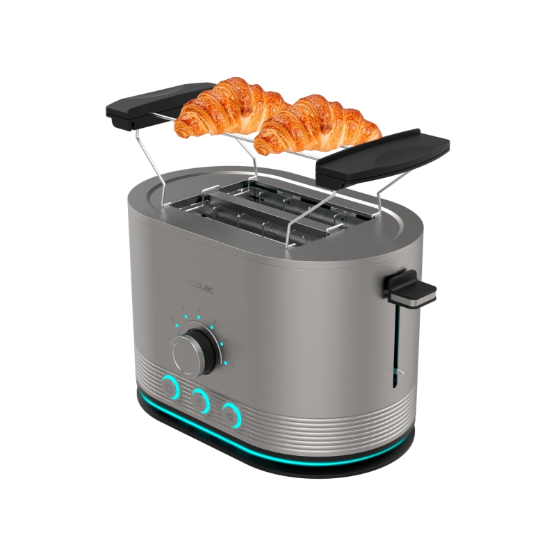 Grille-pain double Cecotec Shine and Toast gris 850W