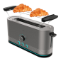 Grille-pain extra-long Cecotec ShineandToast acier 1050 W
