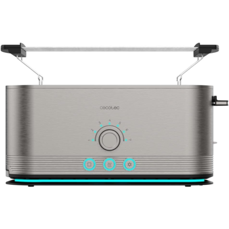 Grille-pain extra-long Cecotec ShineandToast acier 1050 W