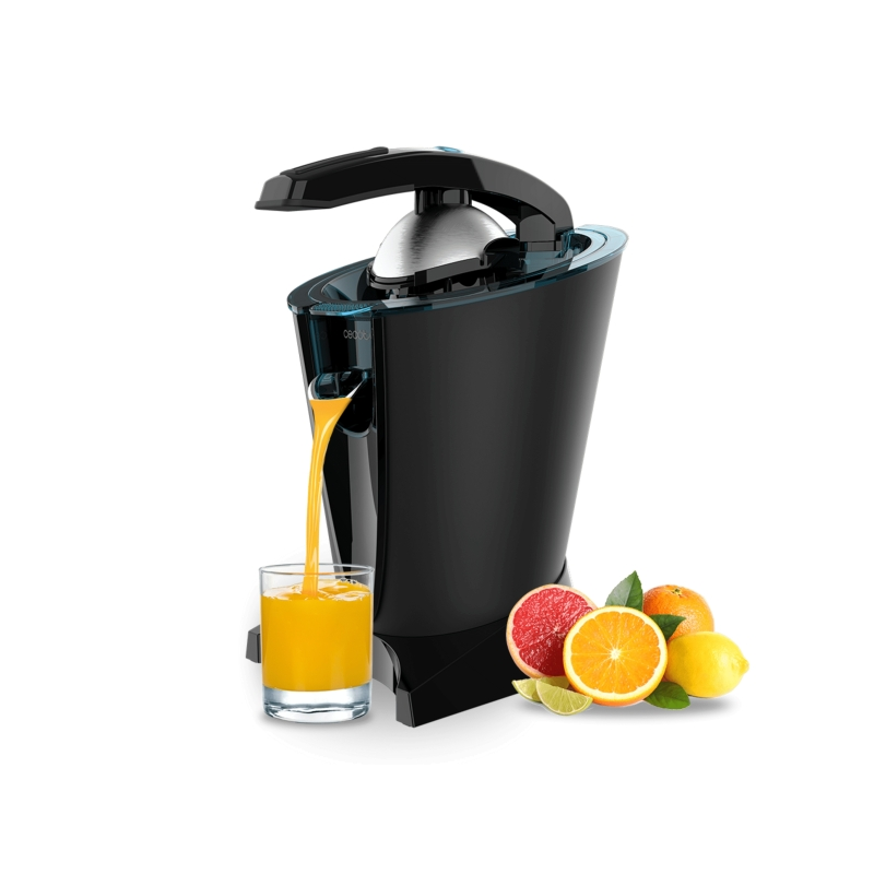 Extracteur de jus Cecotec 600W noir acier inoxydable