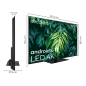 Téléviseur LED 70 Cecotec 4K UHD Android TV Noir Téléviseur LED 70 Cecotec 4K UHD Android TV Noir