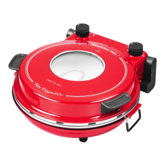 Four à pizza électrique Cecotec 1200W rouge 420°C