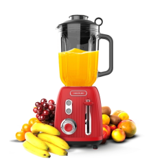 mixeur plongeant rouge 1200 W