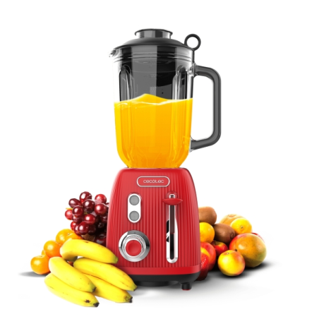 mixeur plongeant rouge 1200 W
