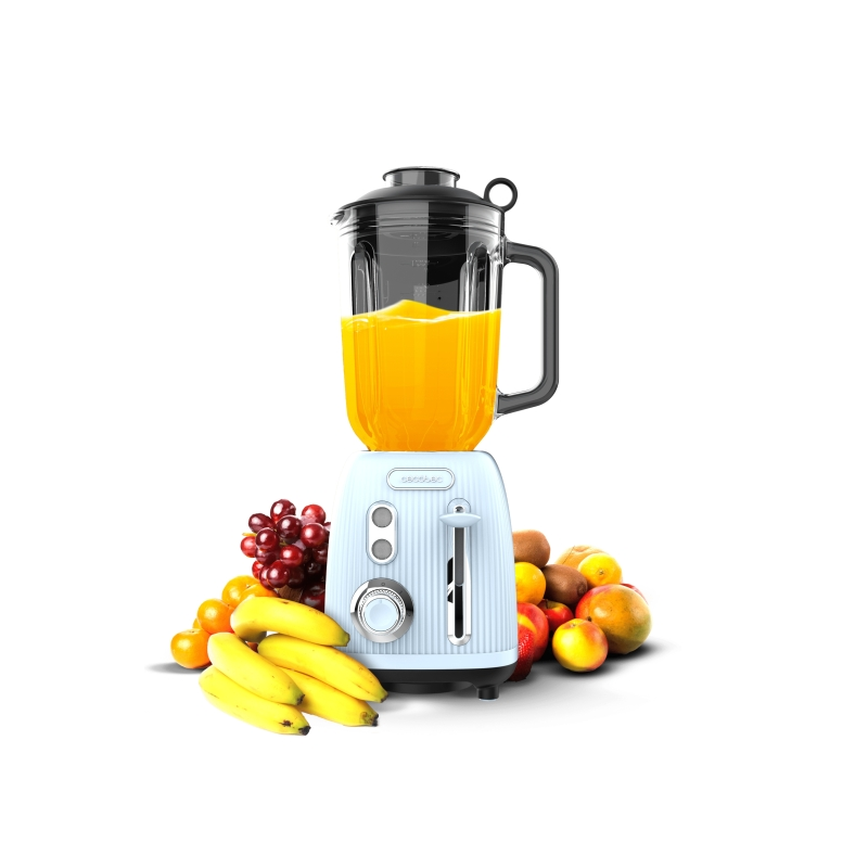 Mixeur Cecotec Power Black Titanium 1200 W Bleu 1,5 L Mixeur Cecotec Power Black Titanium 1200 W Bleu 1,5 L