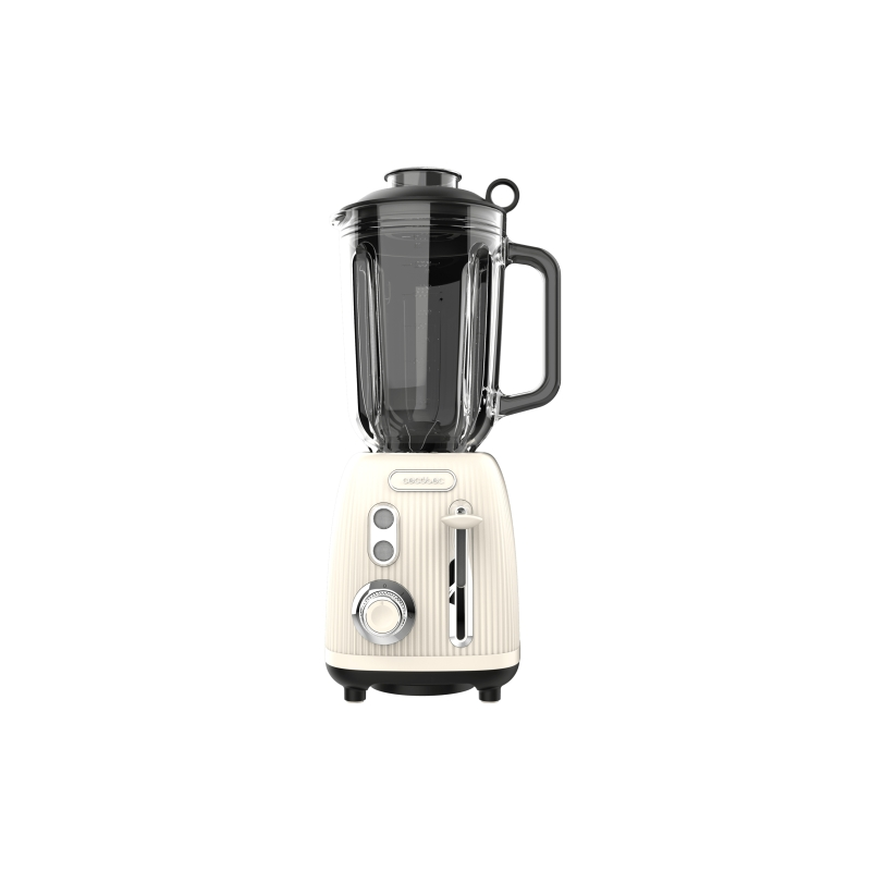 Cecotec Mixeur Power Black Titanium 1,5 L Beige