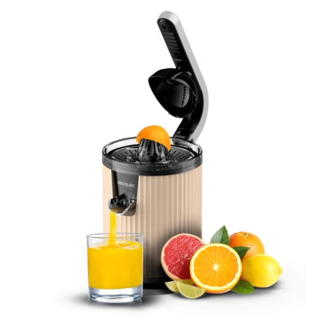 Extracteur de jus électrique beige Cecotec