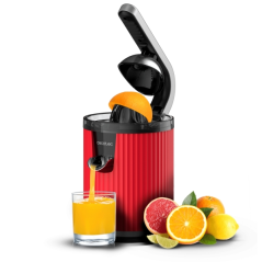 Extracteur de jus électrique rouge Cecotec