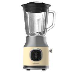 Mixeur Cecotec RetroTwist 800 W beige, bol 1 L