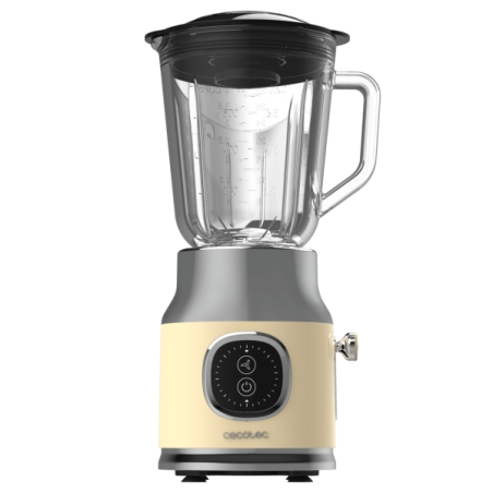Mixeur Cecotec RetroTwist 800 W beige, bol 1 L
