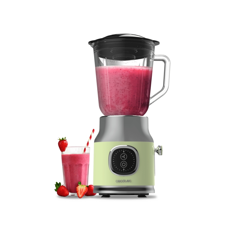 Mixeur Cecotec RetroTwist 800 W menthe, bol 1 L Mixeur Cecotec RetroTwist 800 W menthe, bol 1 L