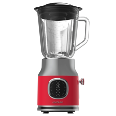 mixeur rétro rouge 800W