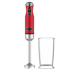 mixeur plongeant rouge Cecotec