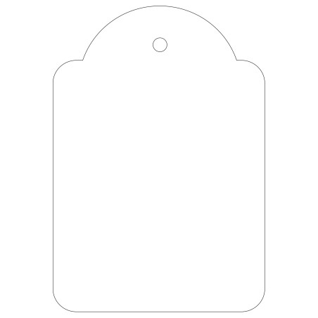 ✅ Étiquettes suspendues Apli Blanc 45 x 65 mm 400 U. couleur Blanc en stock