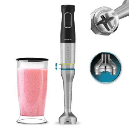 mixeur plongeant noir Cecotec Katana