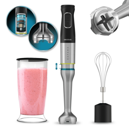 Mixeur plongeant noir 1500 W
