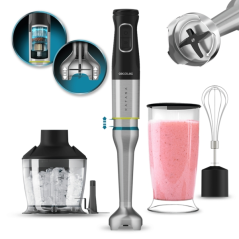 Mixeur plongeant noir Cecotec