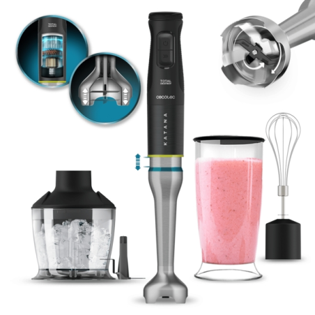 Mixeur plongeant noir Cecotec