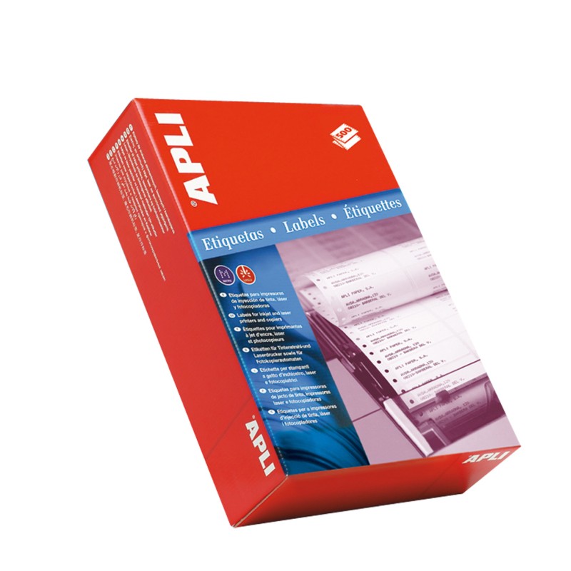 Etiquettes Apli Continu 137.2 x 74.1mm - 1 500 Feuilles