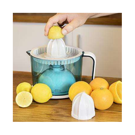 Extracteur de jus Cecotec ZitrusEasy Basic 40W blanc/bleu
