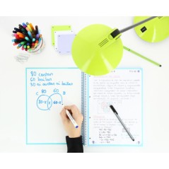 Oxford lot de 5 A4+ 5x5mm 120f Tendance