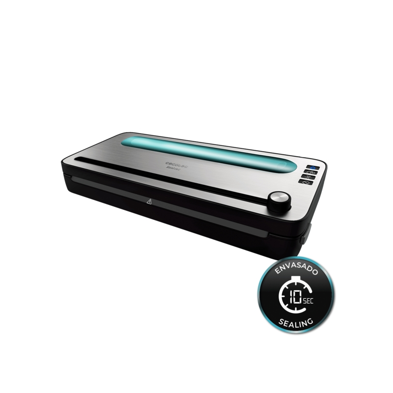 Machine sous vide Cecotec FoodCare SealVac 120 noir/argent Machine sous vide Cecotec FoodCare SealVac 120 noir/argent