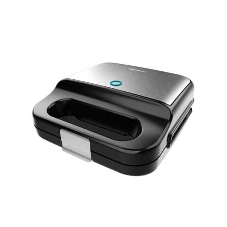 appareil à sandwich noir argent