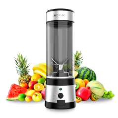 mixeur portable USB noir argent