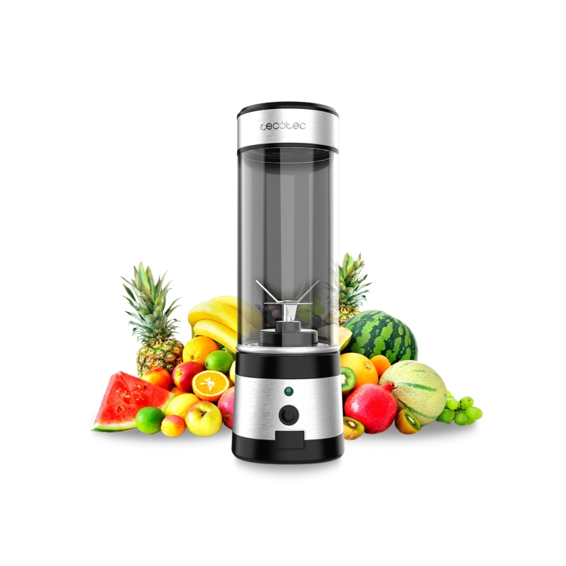 Mixeur portable USB Cecotec WanderlustMix noir argent Mixeur portable USB Cecotec WanderlustMix noir argent