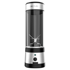 mixeur portable noir argent usb