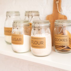 ✅ Apli étiquettes kraft permanentes 99,1 x 57,0 mm 10 feuilles couleur Marrón en stock