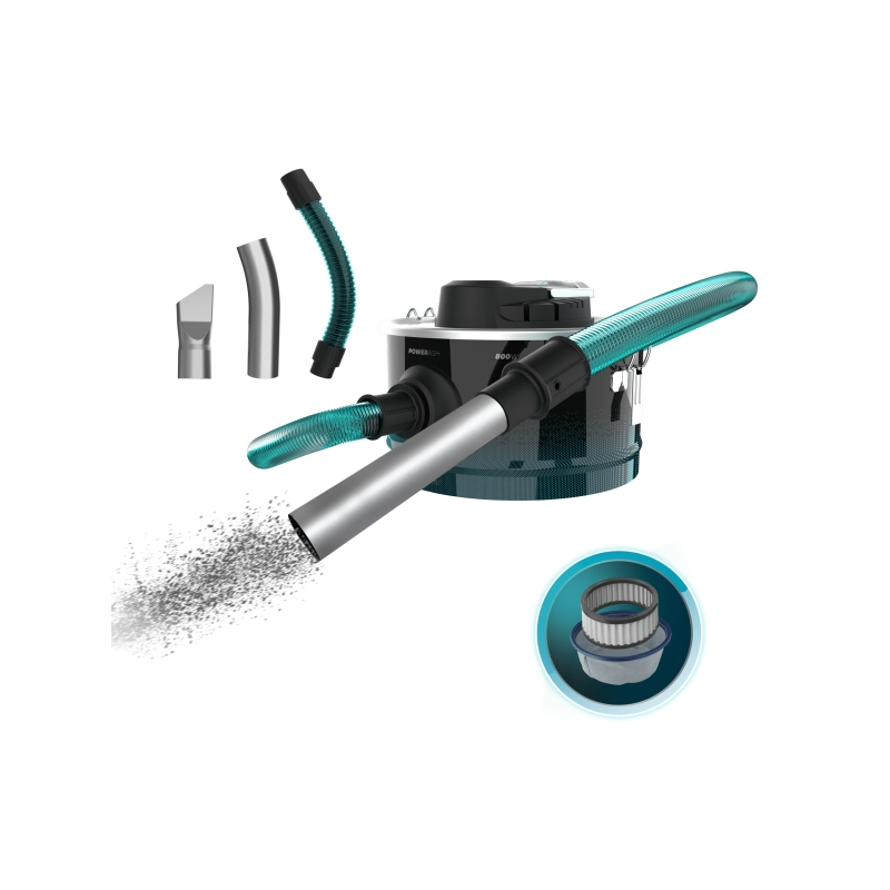 Aspirateur à cendres Cecotec Conga Ash 2000 10L noir/bleu Aspirateur à cendres Cecotec Conga Ash 2000 10L noir/bleu
