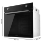 Quatre encastrable Cecotec Bolero Hexa C126001 noir Quatre encastrable Cecotec Bolero Hexa C126001 noir