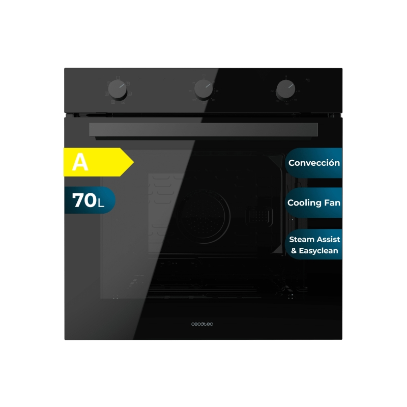 Quatre encastrable Cecotec Bolero Hexa 70L noir Quatre encastrable Cecotec Bolero Hexa 70L noir