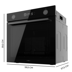 Four encastrable noir 73L Cecotec