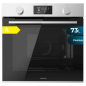 Four encastrable pyrolytique Cecotec 73 L noir argent Four encastrable pyrolytique Cecotec 73 L noir argent